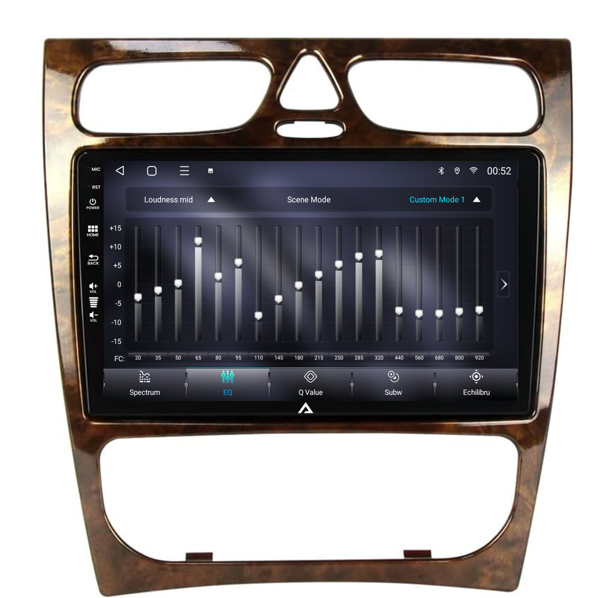 Navigatie Benz C Class (W203) (2002-2004), Android, A-Octacore / 4GB RAM + 64GB ROM, 9 Inch - AD-BGA9004+AD-BGRKIT416V3