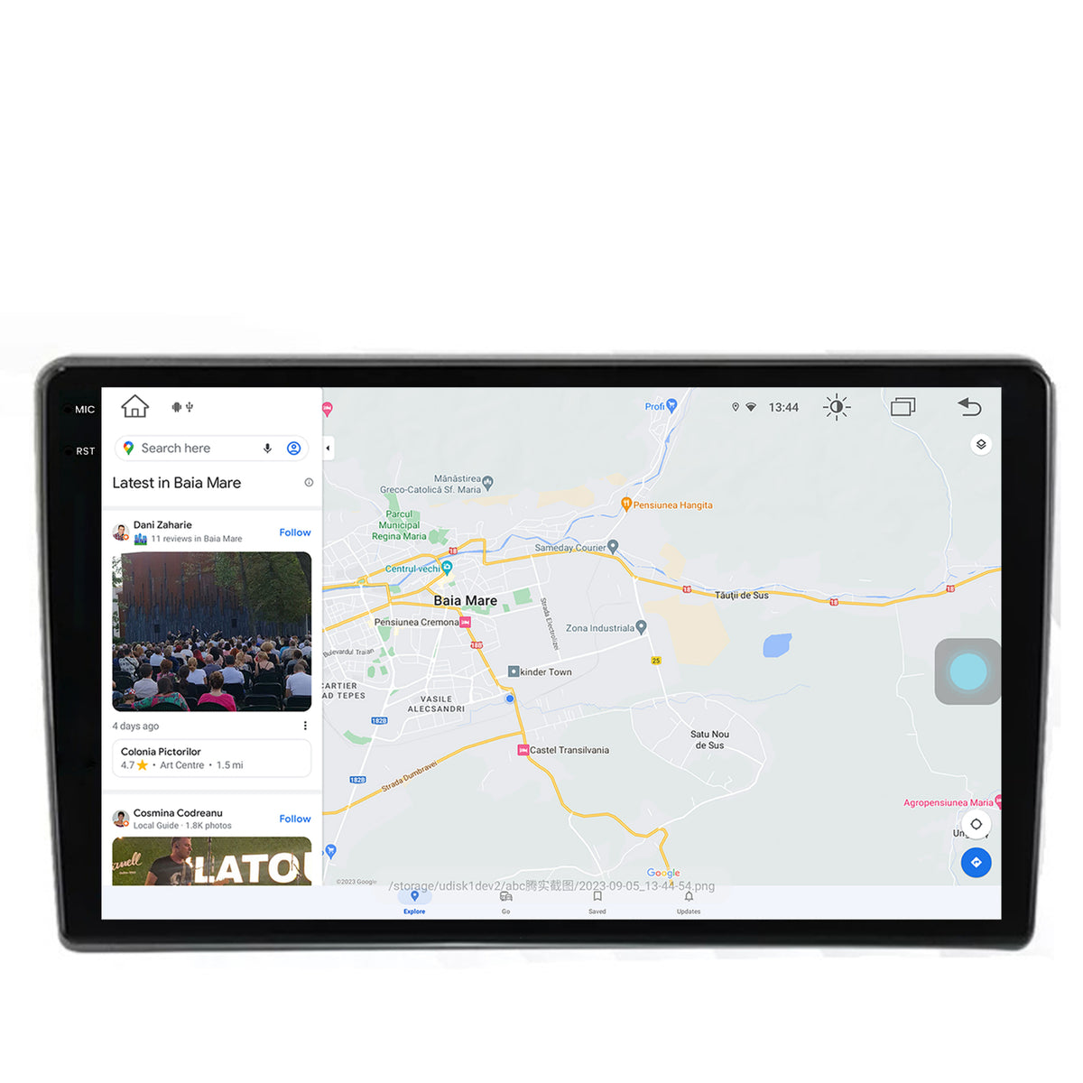 Navigatie Ford Transit 2019+, Android, V-Octacore / 4GB RAM + 64GB ROM, 10.36 Inch - AD-BGV10004+AD-BGRKIT121