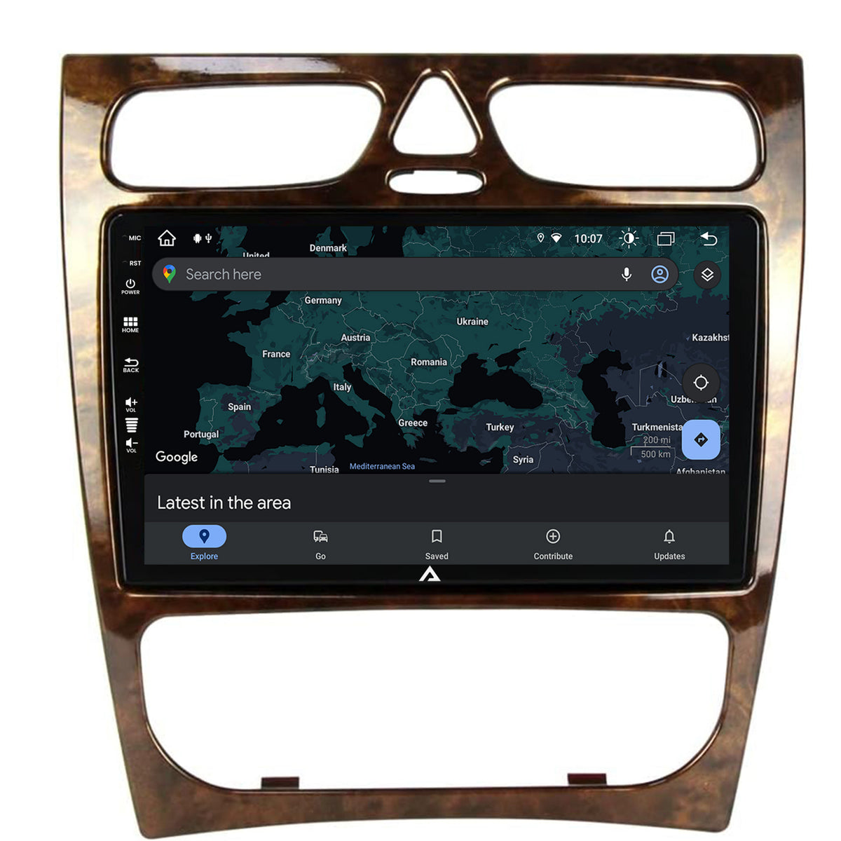 Navigatie Benz C Class (W203) (2002-2004), Android, Z-Octacore / 8GB RAM + 256GB ROM, 9 Inch - AD-BGZ9008+AD-BGRKIT416V3