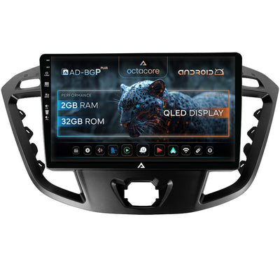 Navigatie Ford Transit / Tourneo (2012-2020), Android, P-Octacore / 2GB RAM + 32GB ROM, 9 Inch - AD-BGP9002+AD-BGRKIT123