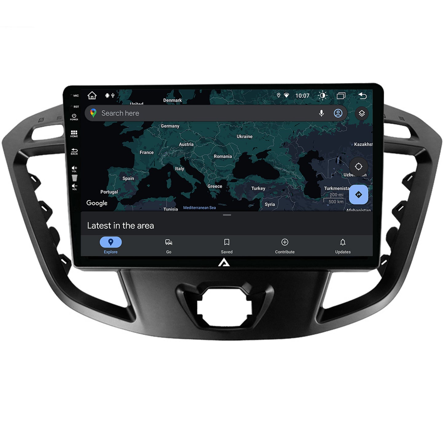 Navigatie Ford Transit / Tourneo (2012-2020), Android, Z-Octacore / 8GB RAM + 256GB ROM, 9 Inch - AD-BGZ9008+AD-BGRKIT123