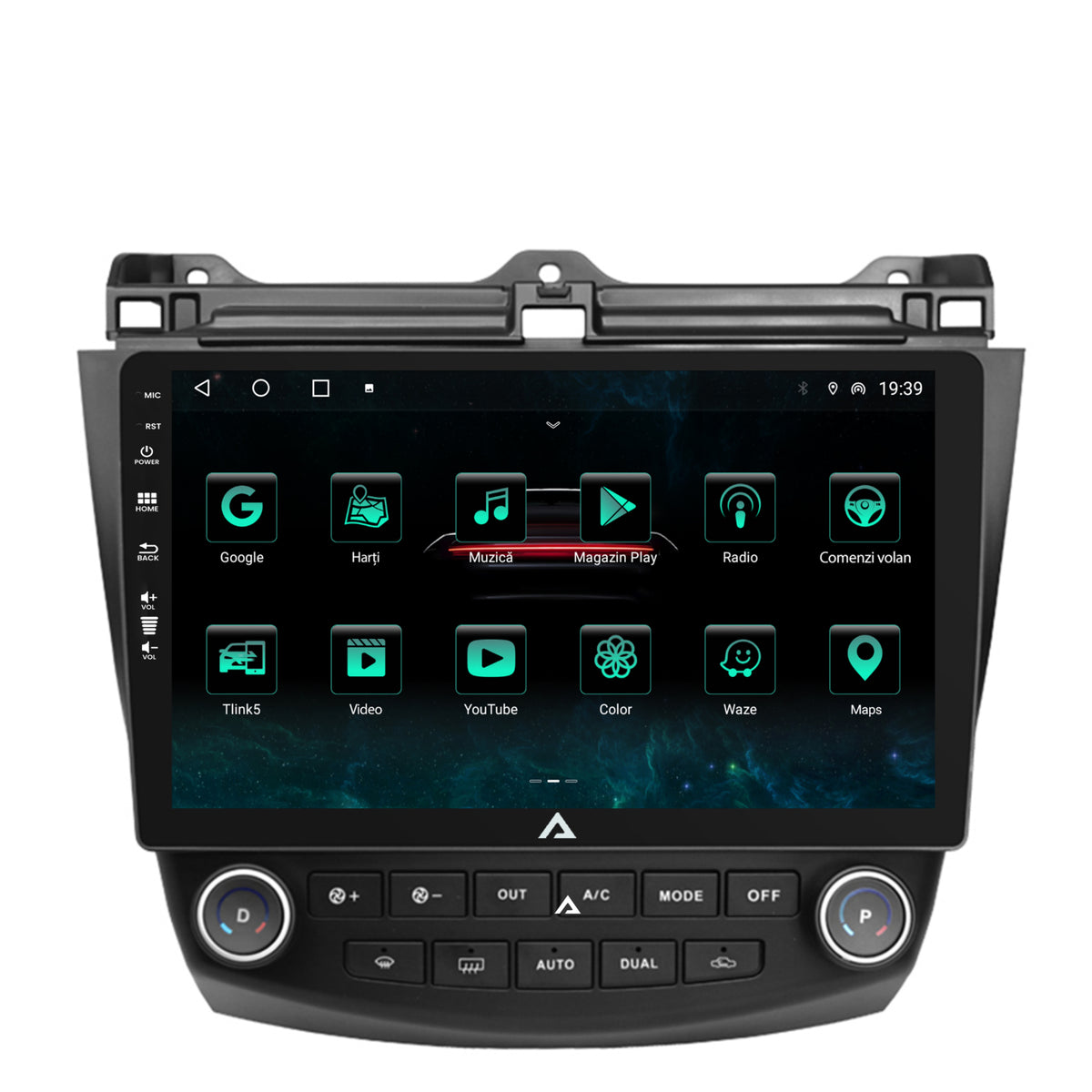 Navigatie Honda Accord 7 (2005-2008), Android, A-Octacore / 4GB RAM + 64GB ROM, 10.1 Inch - AD-BGA10004+AD-BGRKIT012