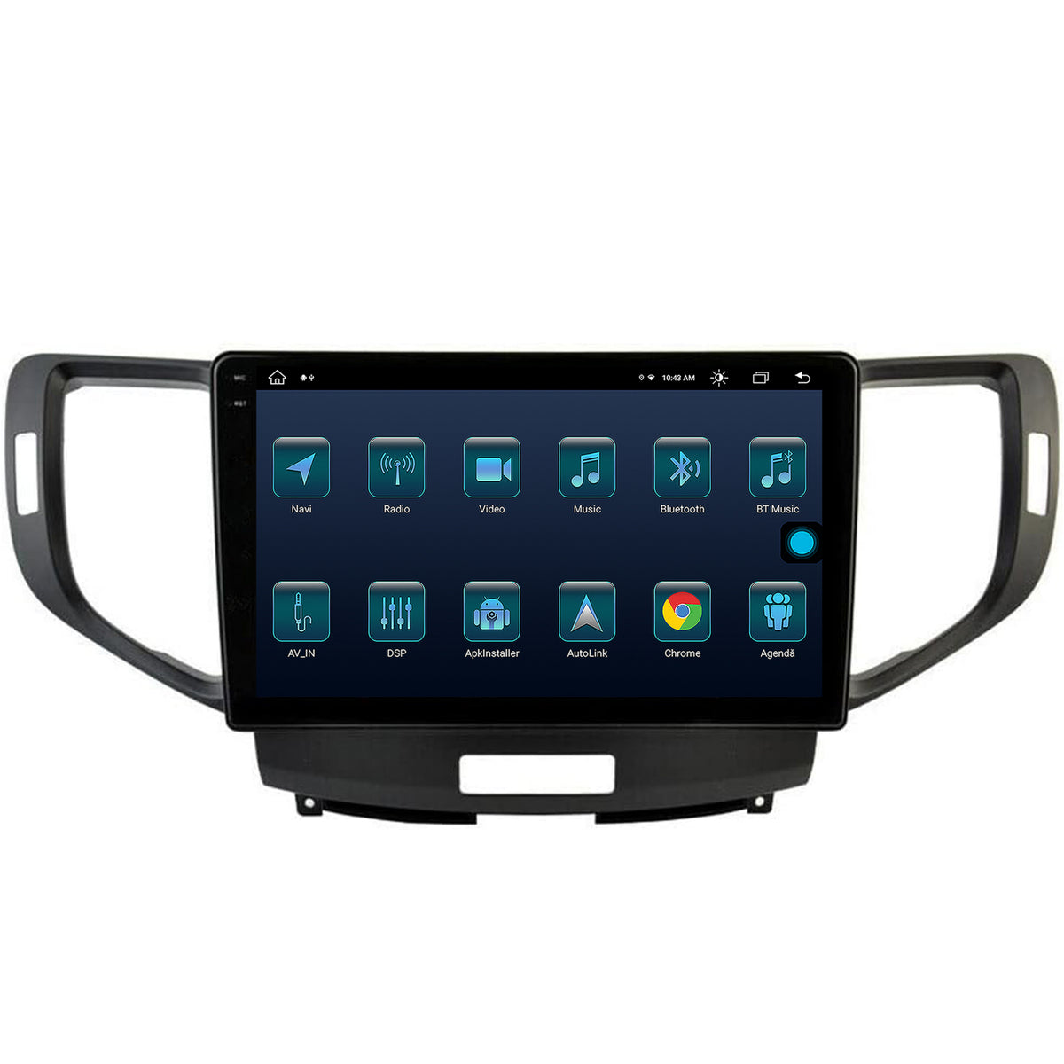 Navigatie Honda Accord VIII (2008-2012), Android, X-Octacore / 8GB RAM + 256GB ROM, 10.36 Inch - AD-BGX10008+AD-BGRKIT005V2
