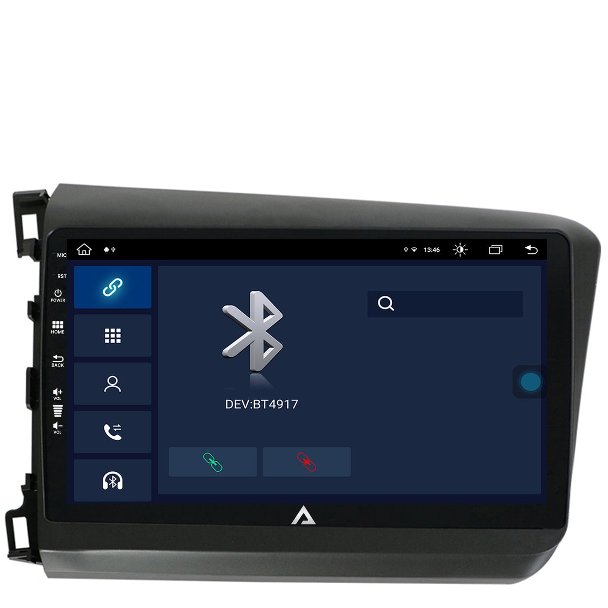 Navigatie Honda Civic (2012-2015), Android, Z-Octacore / 8GB RAM + 256GB ROM, 9 Inch - AD-BGZ9008+AD-BGRKIT007