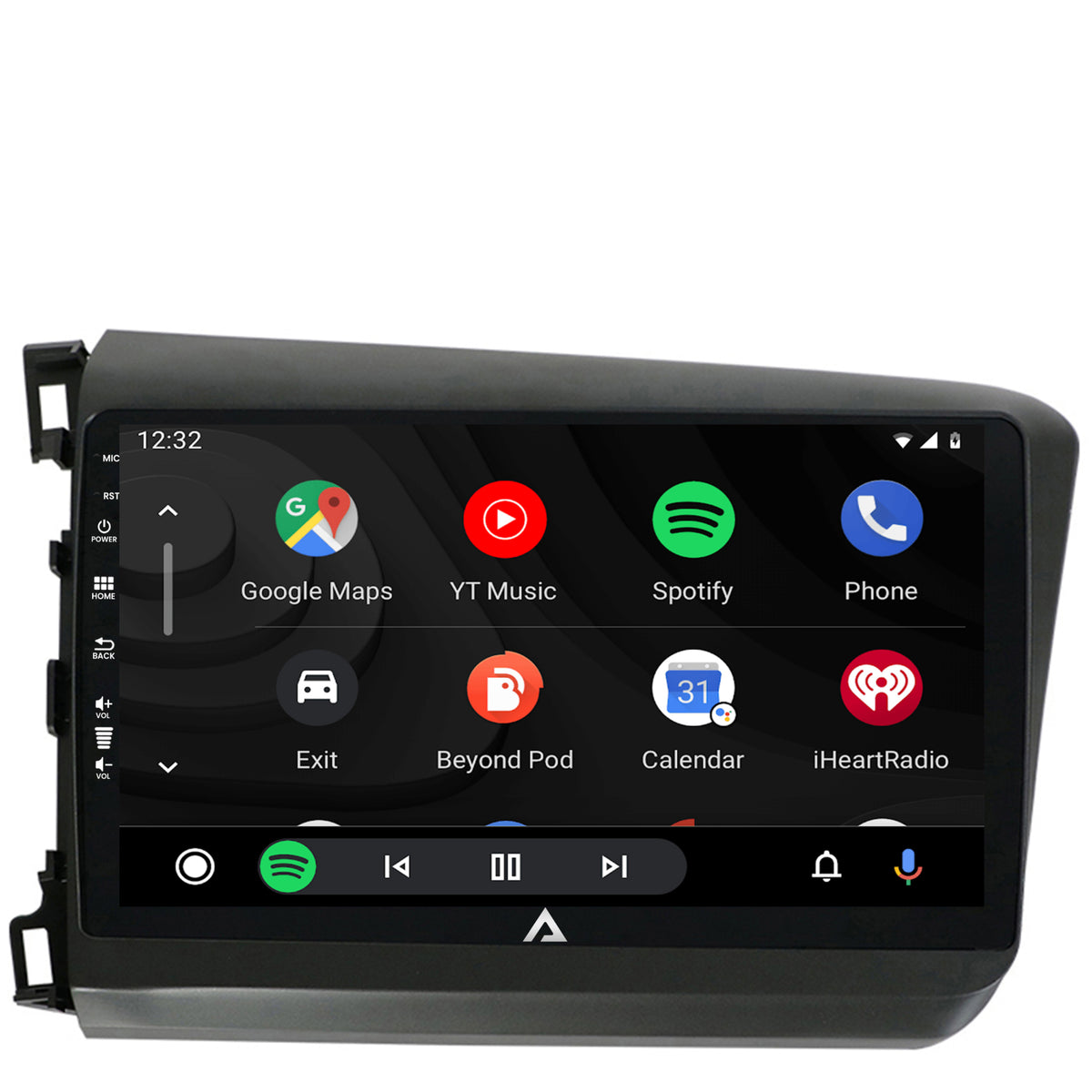 Navigatie Honda Civic (2012-2015), Android, A-Octacore / 4GB RAM + 64GB ROM, 9 Inch - AD-BGA9004+AD-BGRKIT007