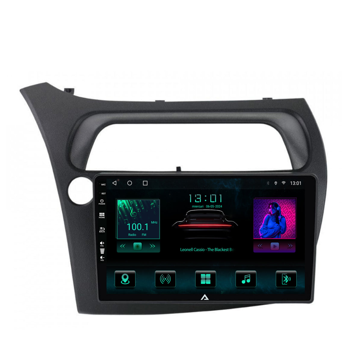 Navigatie Honda Civic Hatchback (2006-2011), Android, A-Octacore / 4GB RAM + 64GB ROM, 9 Inch - AD-BGA9004+AD-BGRKIT020