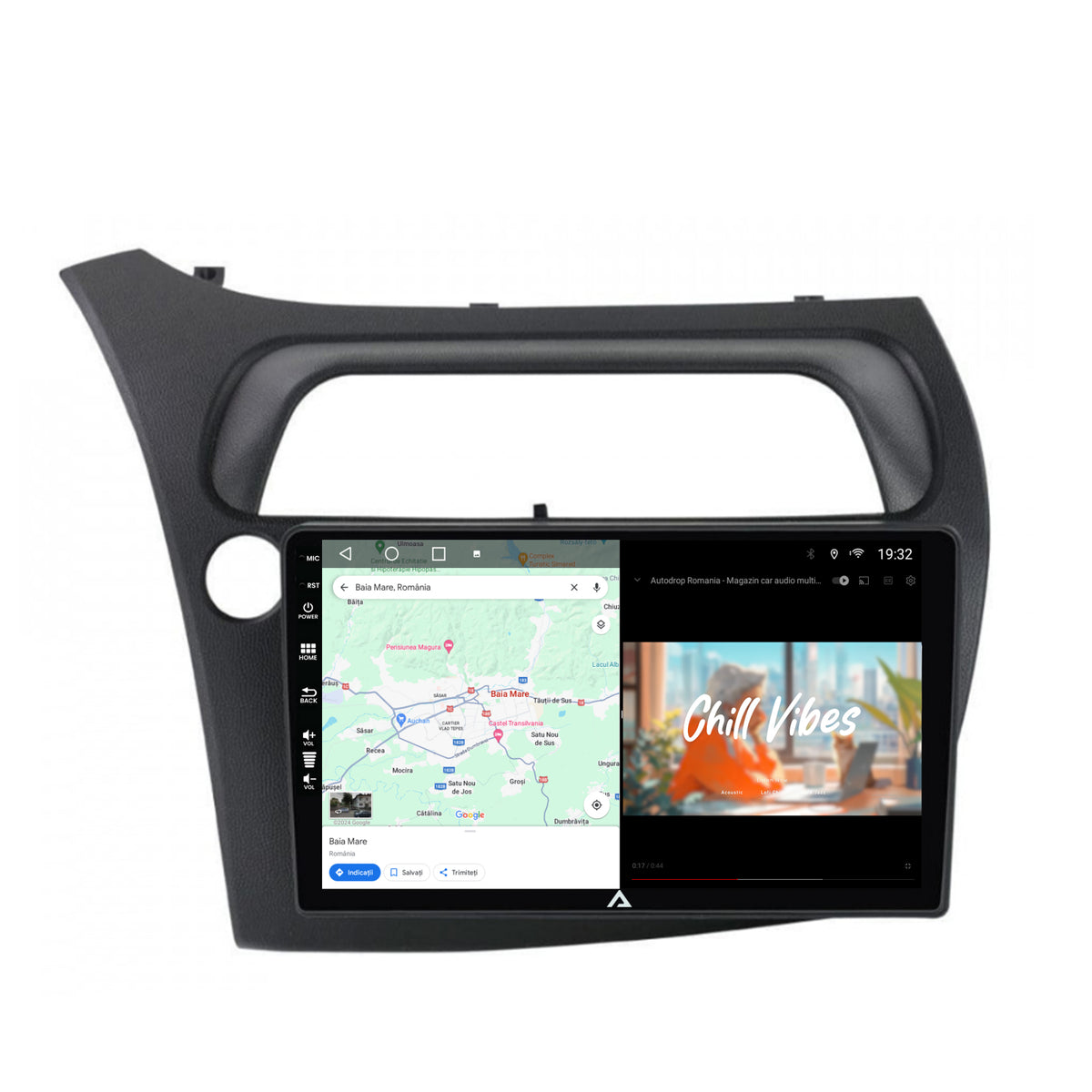 Navigatie Honda Civic Hatchback (2006-2011), Android, A-Octacore / 4GB RAM + 64GB ROM, 9 Inch - AD-BGA9004+AD-BGRKIT020