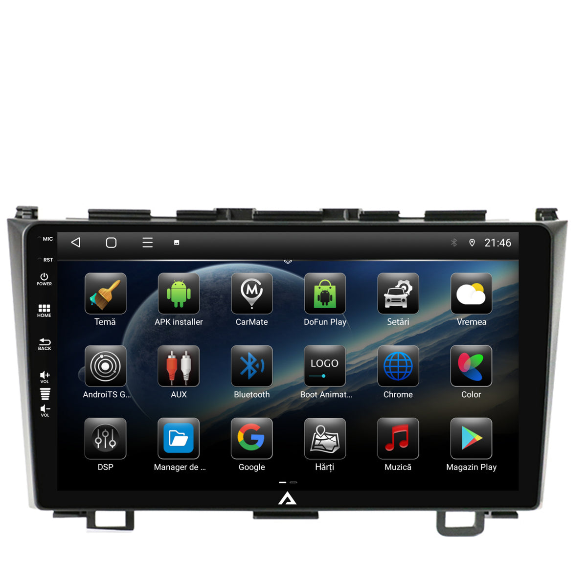 Navigatie Honda CRV (2006-2012), Android, E-Octacore / 2GB RAM + 32GB ROM, 9 Inch - AD-BGE9002+AD-BGRKIT006