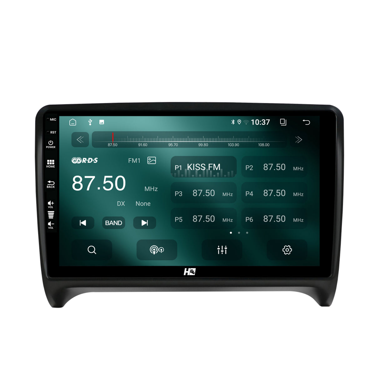 Navigatie HUB64 Audi TT, 2GB RAM, Android, GPS, Wi-FI, Carplay, Android Auto, USB, Bluetooth, Radio, Waze, Touchscreen, 9 inch