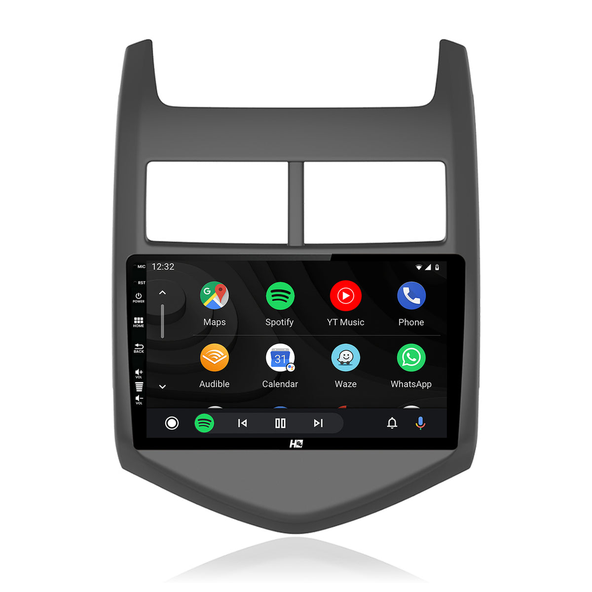 Navigatie HUB64 Chevrolet Aveo 2 (2010-2015), 2GB RAM, Android, GPS, Wi-FI, Carplay, Android Auto, USB, Bluetooth, Radio, Waze, Touchscreen, 9 inch