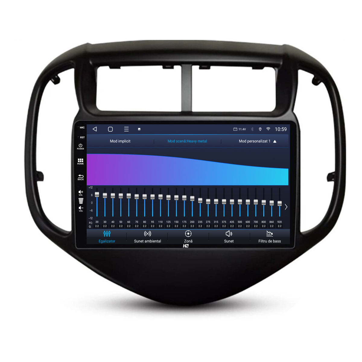 Navigatie HUB64 Chevrolet Aveo (2017-2021), 4GB RAM, Android, Octacore, Slot Sim 4G, DSP, GPS, Wi-FI, Carplay, Android Auto, USB, Bluetooth, Waze, Touchscreen, 9 inch