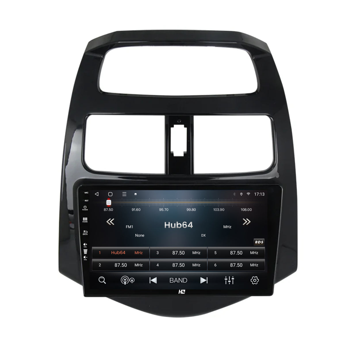 Navigatie HUB64 Daewoo Matiz / Chevrolet Spark (2010-2014), 6GB RAM, Android, Octacore, Slot Sim 4G, DSP, GPS, Wi-FI, Carplay, Android Auto, USB, Bluetooth, Waze, Touchscreen, 9 Inch