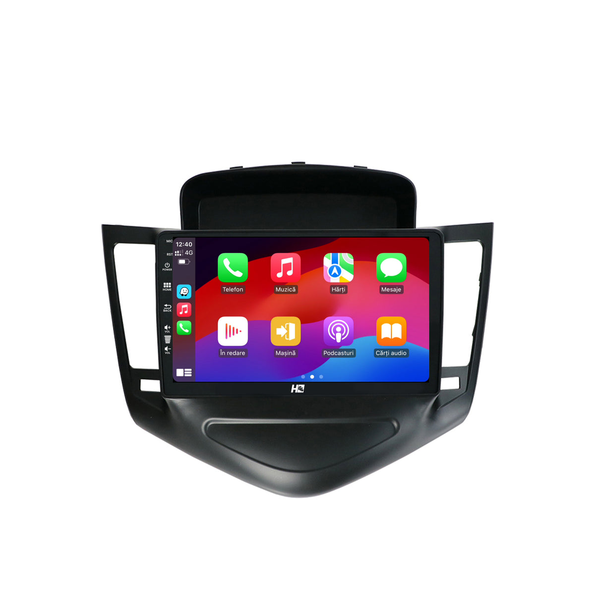 Navigatie HUB64 Chevrolet Cruze (2008-2014), 4GB RAM, Android, Octacore, Slot Sim 4G, DSP, GPS, Wi-FI, Carplay, Android Auto, USB, Bluetooth, Waze, Touchscreen, 9 inch