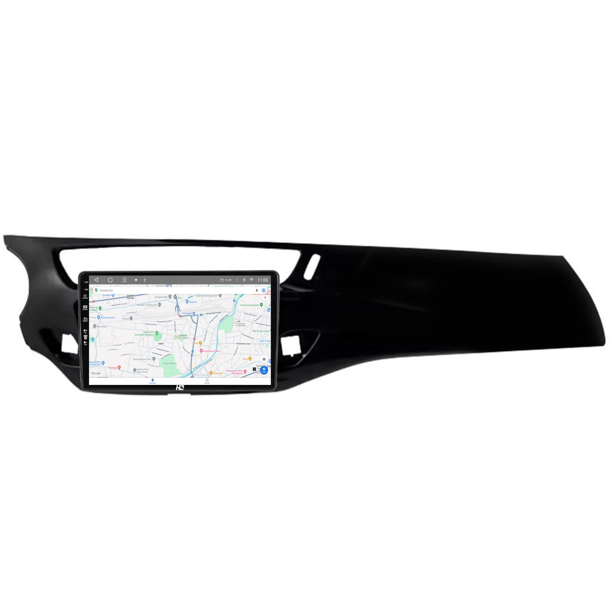 Navigatie HUB64 Citroen C3 II (2009-2016), 4GB RAM, Android, Octacore, Slot Sim 4G, DSP, GPS, Wi-FI, Carplay, Android Auto, USB, Bluetooth, Waze, Touchscreen, 9 inch