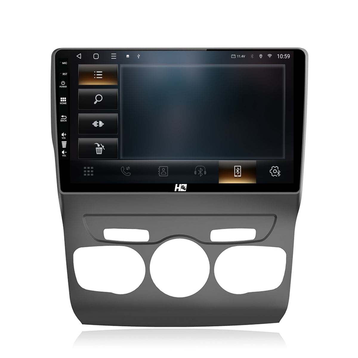 Navigatie HUB64 Citroen C4L (2011-2016), 4GB RAM, Android, Octacore, Slot Sim 4G, DSP, GPS, Wi-FI, Carplay, Android Auto, USB, Bluetooth, Waze, Touchscreen, 10.1 Inch