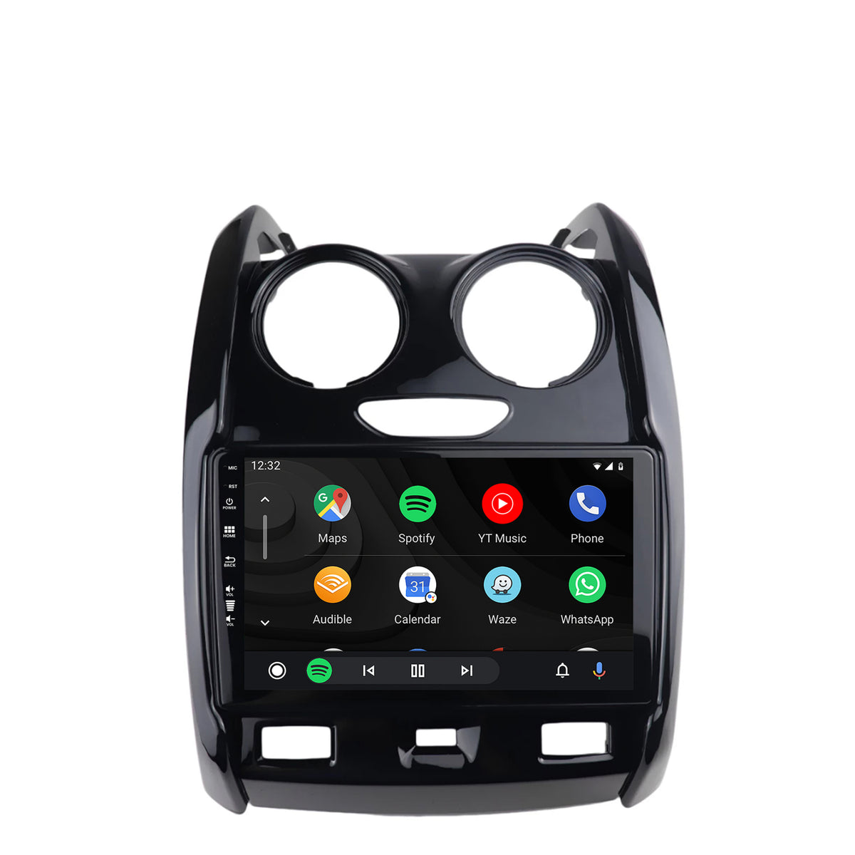 Navigatie HUB64 Dacia Duster (2012-2019), 4GB RAM, Android, Octacore, Slot Sim 4G, DSP, GPS, Wi-FI, Carplay, Android Auto, USB, Bluetooth, Waze, Touchscreen, 9 inch