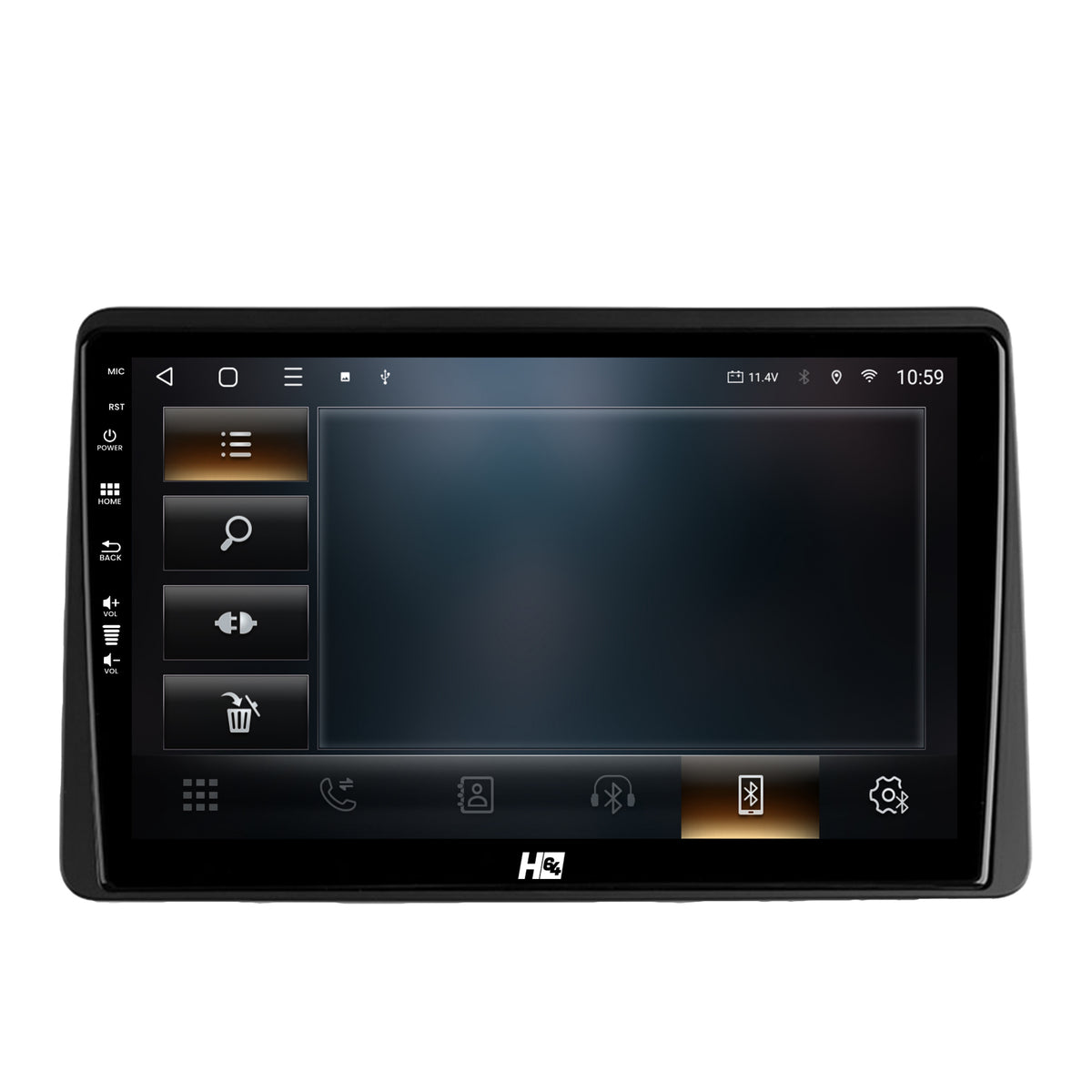 Navigatie HUB64 Dacia Duster (2018-2021), 4GB RAM, Android, Quadcore, DSP, GPS, Wi-FI, Carplay, Android Auto, USB, Bluetooth, Waze, Touchscreen, 10.1 Inch