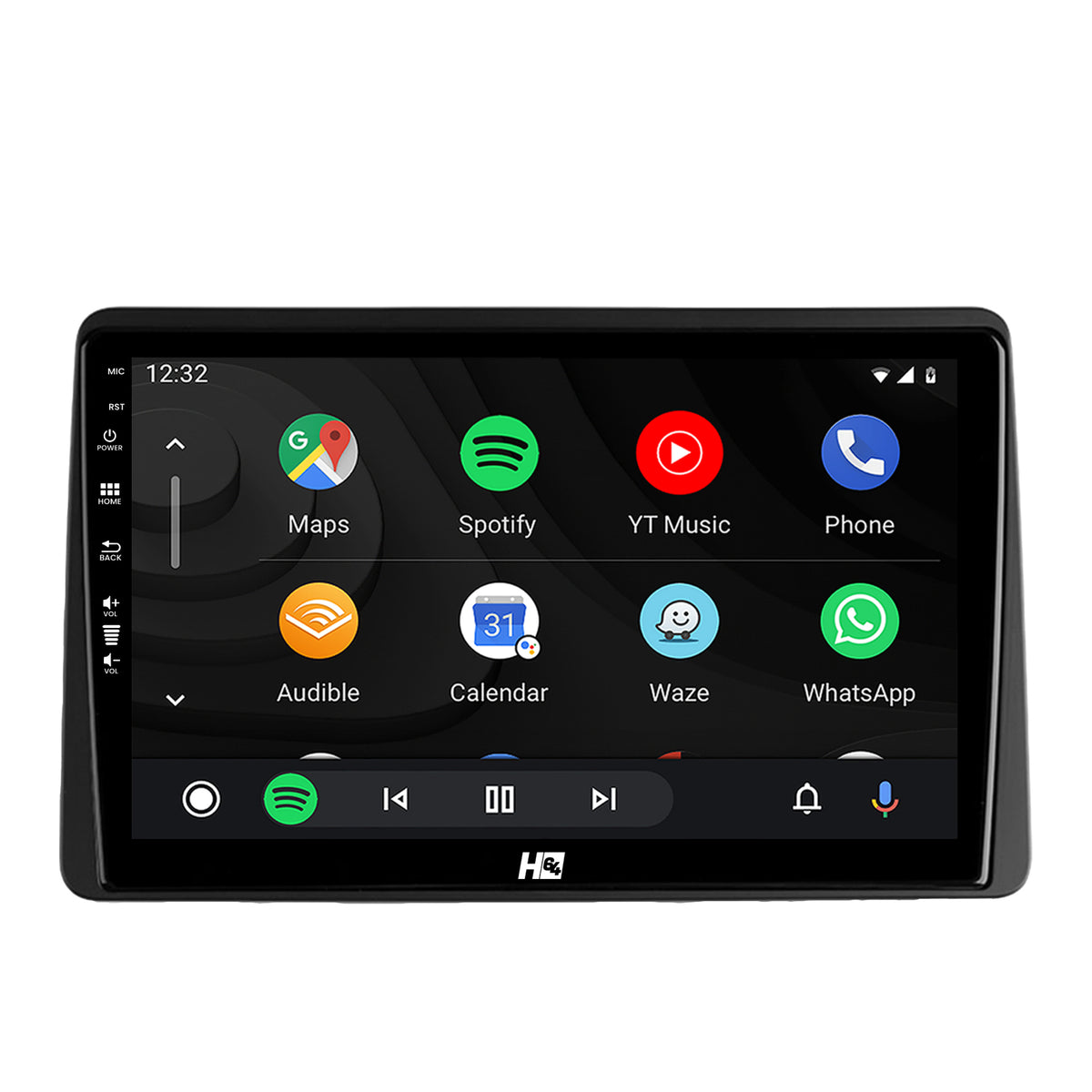 Navigatie HUB64 Dacia Duster (2018-2021), 4GB RAM, Android, Quadcore, DSP, GPS, Wi-FI, Carplay, Android Auto, USB, Bluetooth, Waze, Touchscreen, 10.1 Inch
