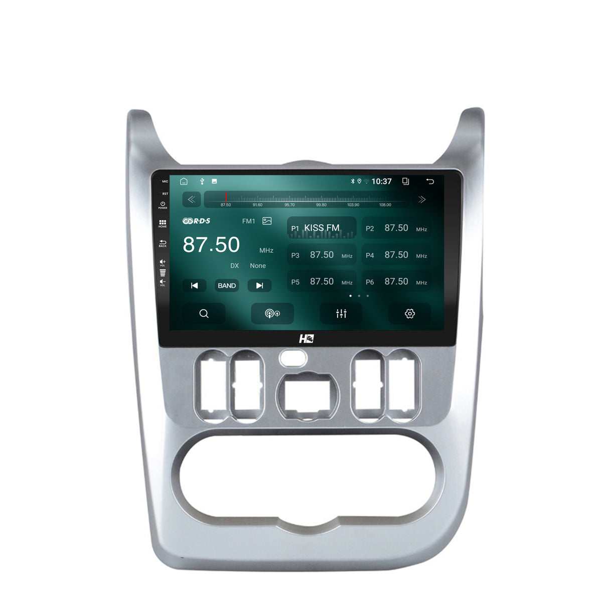 Navigatie HUB64 Dacia Logan / Duster / Sandero (2009-2013), 2GB RAM, Android, GPS, Wi-FI, Carplay, Android Auto, USB, Bluetooth, Radio, Waze, Touchscreen, 9 inch