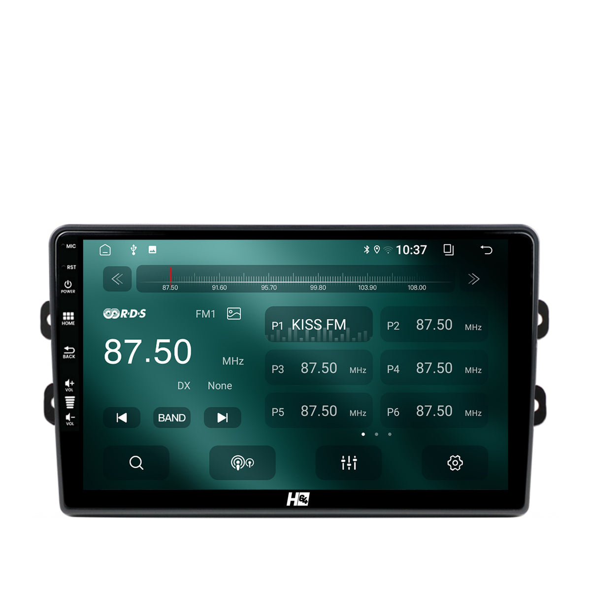 Navigatie HUB64 Dacia/Renault, 2GB RAM, Android, GPS, Wi-FI, Carplay, Android Auto, USB, Bluetooth, Radio, Waze, Touchscreen, 9 inch