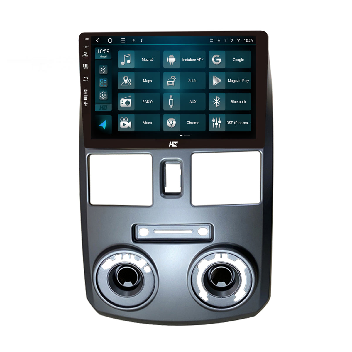 Navigatie HUB64 Daihatsu Terios (2005+), 4GB RAM, Android, Quadcore, DSP, GPS, Wi-FI, Carplay, Android Auto, USB, Bluetooth, Waze, Touchscreen, 9 Inch