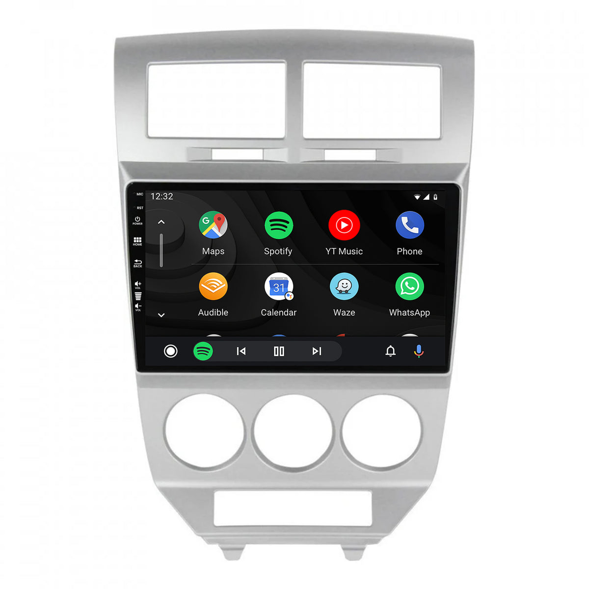 Navigatie HUB64 Dodge Caliber (2006-2010), 6GB RAM, Android, Octacore, Slot Sim 4G, DSP, GPS, Wi-FI, Carplay, Android Auto, USB, Bluetooth, Waze, Touchscreen, 10.36 Inch