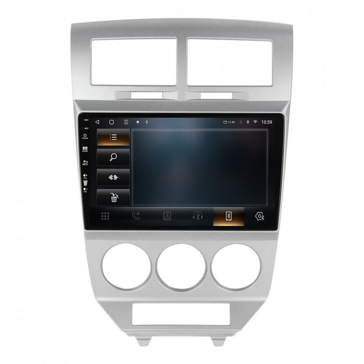 Navigatie HUB64 Dodge Caliber (2006-2010), 6GB RAM, Android, Octacore, Slot Sim 4G, DSP, GPS, Wi-FI, Carplay, Android Auto, USB, Bluetooth, Waze, Touchscreen, 10.36 Inch