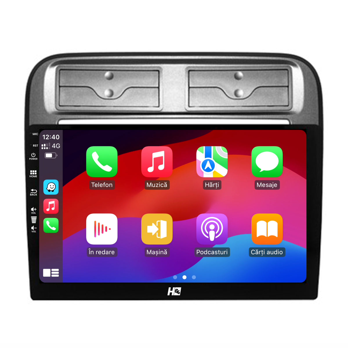 Navigatie HUB64 Fiat Punto / Linea (2007-2014), 8GB RAM, Android, Octacore, Slot Sim 4G, DSP, GPS, Wi-FI, Carplay, Android Auto, USB, Bluetooth, Waze, Touchscreen, 9 Inch