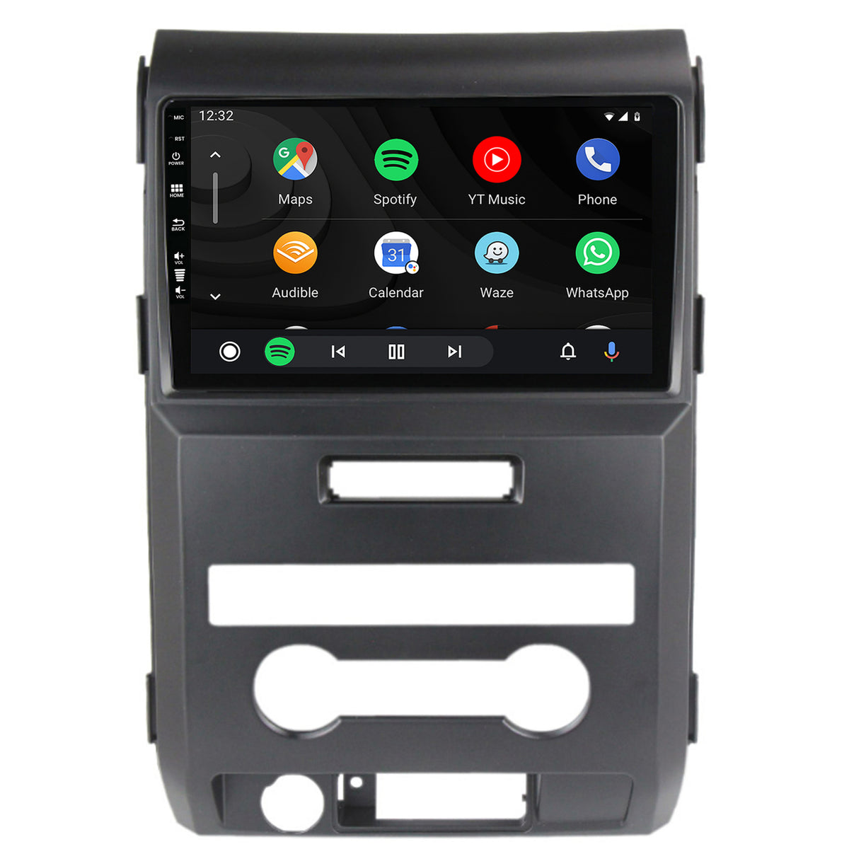 Navigatie HUB64 Ford F150 (2008-2014), 6GB RAM, Android, Octacore, Slot Sim 4G, DSP, GPS, Wi-FI, Carplay, Android Auto, USB, Bluetooth, Waze, Touchscreen, 9 Inch