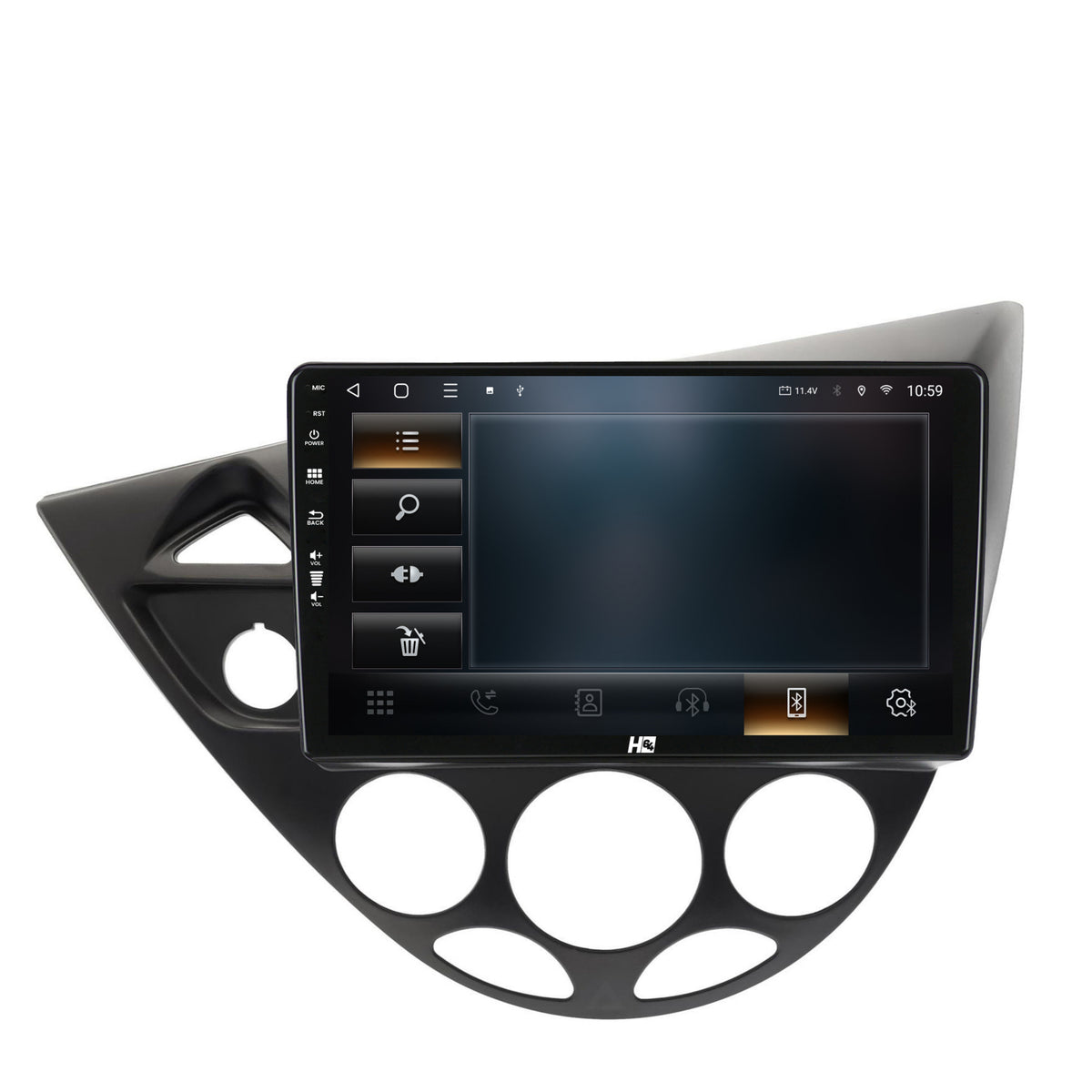 Navigatie HUB64 Ford Focus 1 (1998-2004), 4GB RAM, Android, Quadcore, DSP, GPS, Wi-FI, Carplay, Android Auto, USB, Bluetooth, Waze, Touchscreen, 9 inch