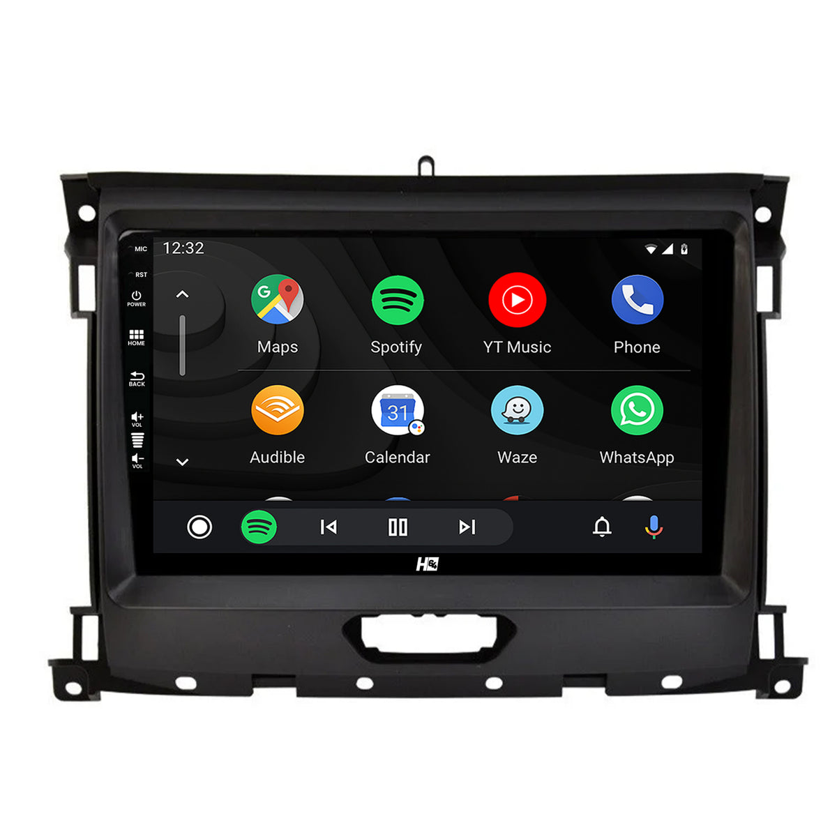 Navigatie HUB64 Ford Ranger (2015-2022), 4GB RAM, Android, Octacore, Slot Sim 4G, DSP, GPS, Wi-FI, Carplay, Android Auto, USB, Bluetooth, Waze, Touchscreen, 9 inch