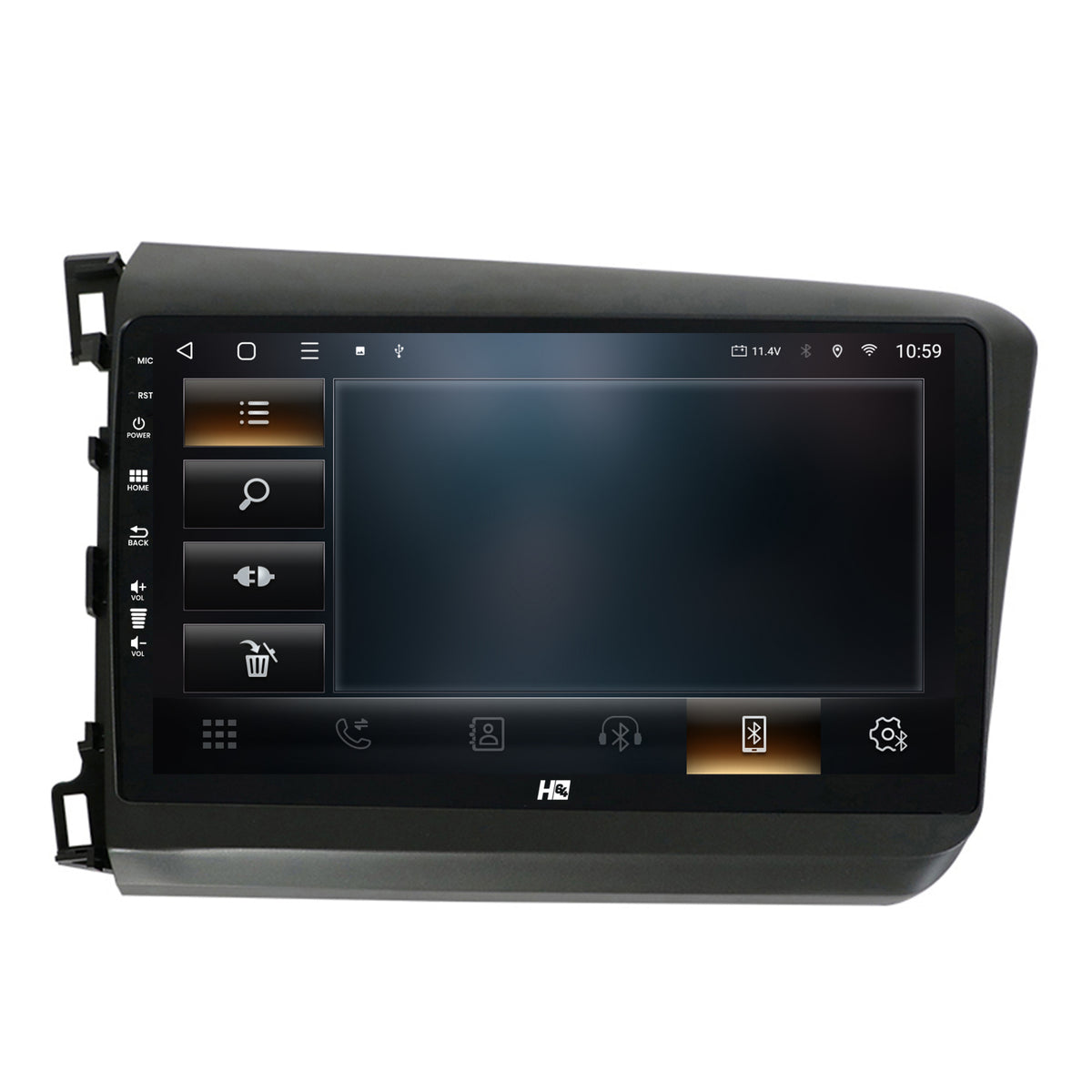 Navigatie HUB64 Honda Civic (2012-2015), 6GB RAM, Android, Octacore, Slot Sim 4G, DSP, GPS, Wi-FI, Carplay, Android Auto, USB, Bluetooth, Waze, Touchscreen, 9 Inch