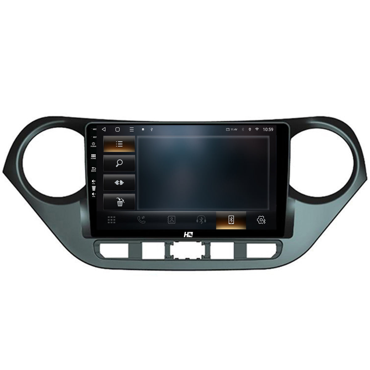 Navigatie HUB64 Hyundai I10 (2013-2017), 4GB RAM, Android, Quadcore, DSP, GPS, Wi-FI, Carplay, Android Auto, USB, Bluetooth, Waze, Touchscreen, 9 inch