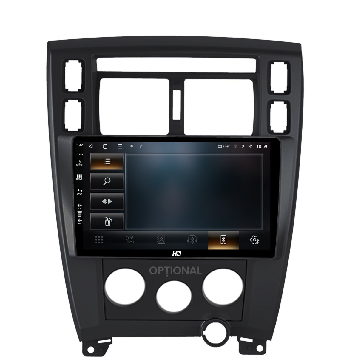 Navigatie HUB64 Hyundai Tucson (2006-2013), 4GB RAM, Android, Quadcore, DSP, GPS, Wi-FI, Carplay, Android Auto, USB, Bluetooth, Waze, Touchscreen, 10.1 inch
