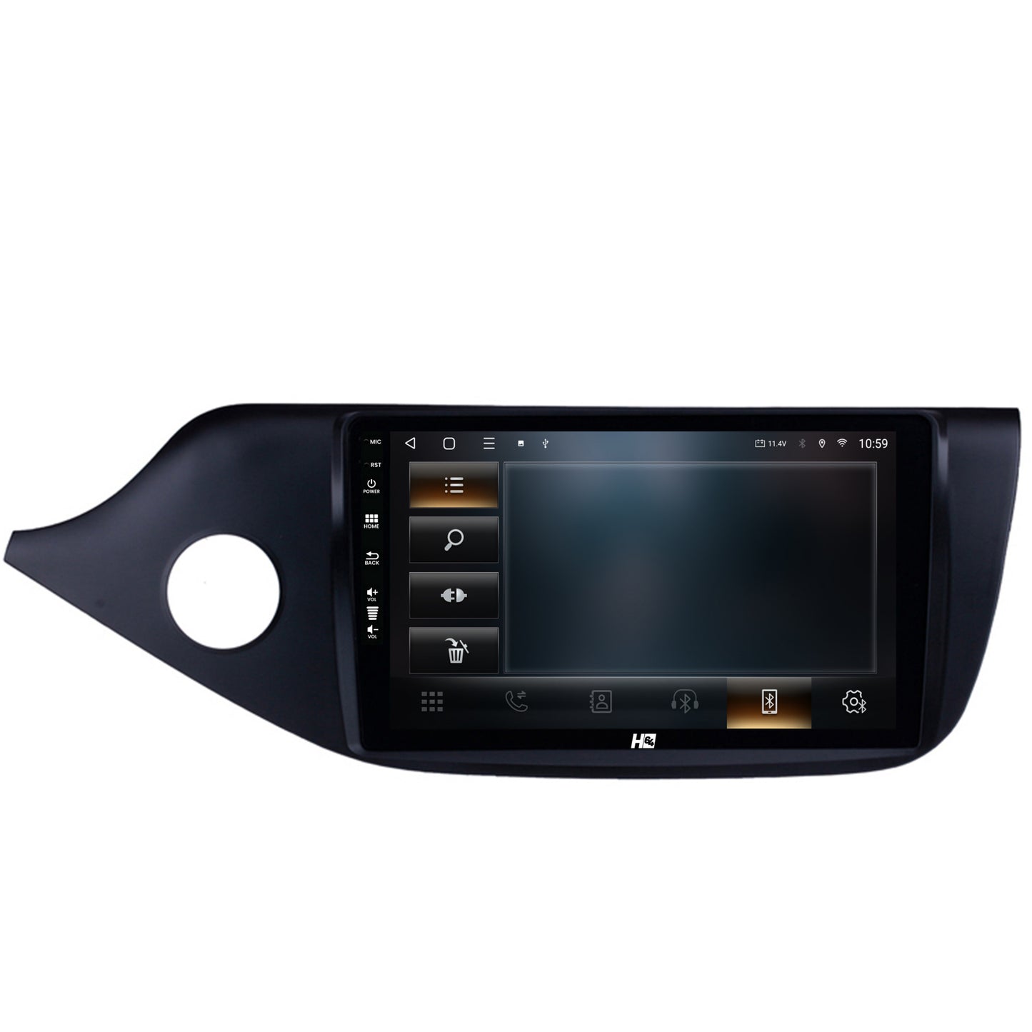 Navigatie HUB64 Kia CEED (2012-2018), 2GB RAM, Android, GPS, Wi-FI, Carplay, Android Auto, USB, Bluetooth, Radio, Waze, Touchscreen, 9 inch