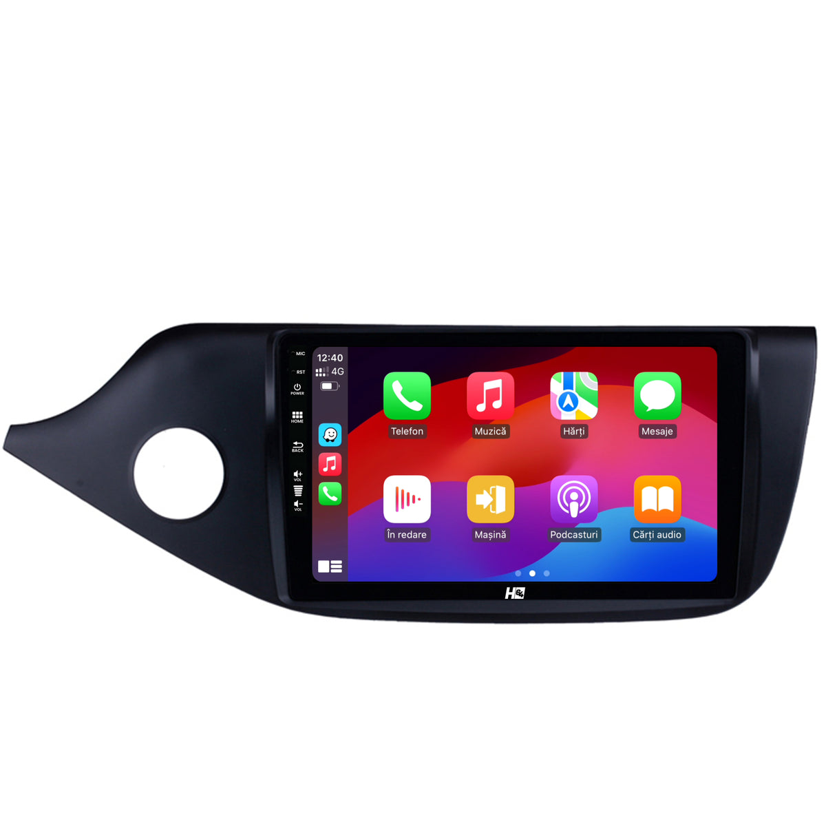 Navigatie HUB64 Kia CEED (2012-2018), 4GB RAM, Android, Quadcore, DSP, GPS, Wi-FI, Carplay, Android Auto, USB, Bluetooth, Waze, Touchscreen, 9 inch