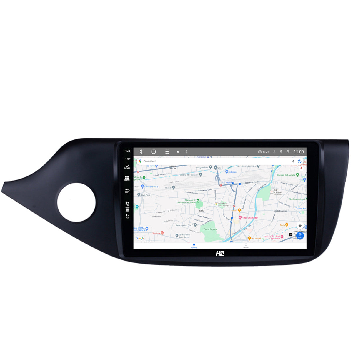 Navigatie HUB64 Kia CEED (2012-2018), 4GB RAM, Android, Quadcore, DSP, GPS, Wi-FI, Carplay, Android Auto, USB, Bluetooth, Waze, Touchscreen, 9 inch