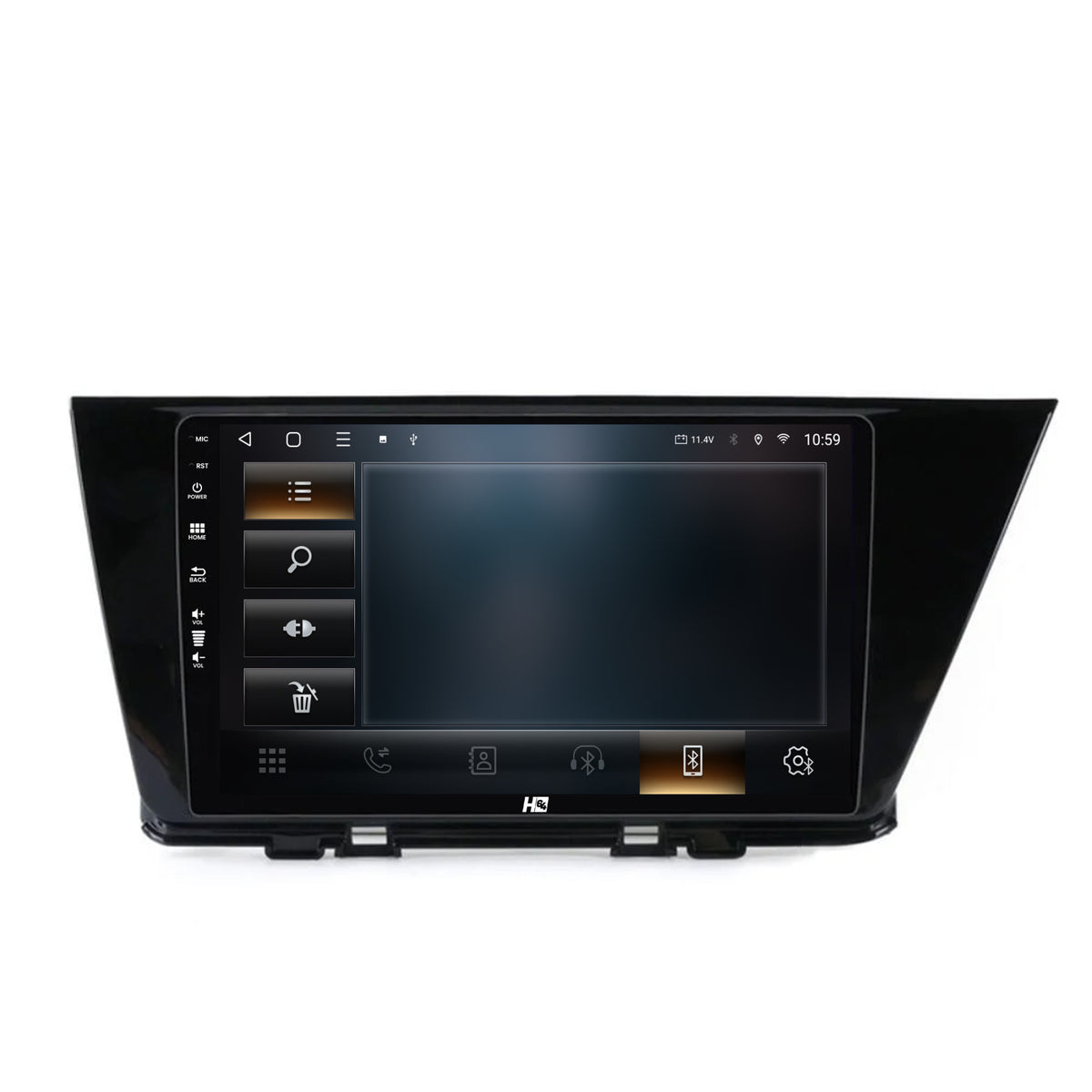 Navigatie HUB64 Kia Niro (2016+), 4GB RAM, Android, Quadcore, DSP, GPS, Wi-FI, Carplay, Android Auto, USB, Bluetooth, Waze, Touchscreen, 9 inch