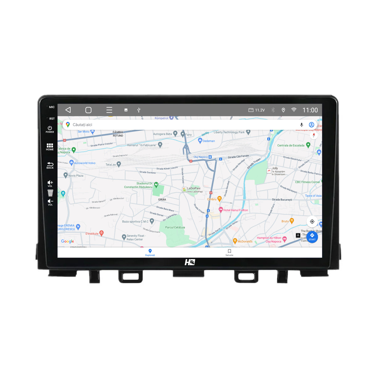 Navigatie HUB64 Kia Rio (2017-2024), 6GB RAM, Android, Octacore, Slot Sim 4G, DSP, GPS, Wi-FI, Carplay, Android Auto, USB, Bluetooth, Waze, Touchscreen, 9 Inch
