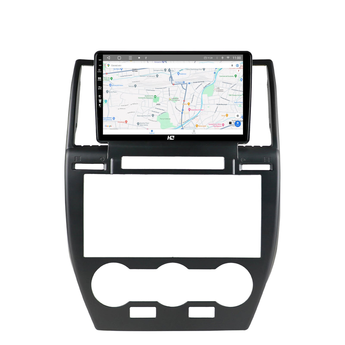 Navigatie HUB64 Land Rover Freelander 2 (2006-2012), 8GB RAM, Android, Octacore, Slot Sim 4G, DSP, GPS, Wi-FI, Carplay, Android Auto, USB, Bluetooth, Waze, Touchscreen, 9 Inch