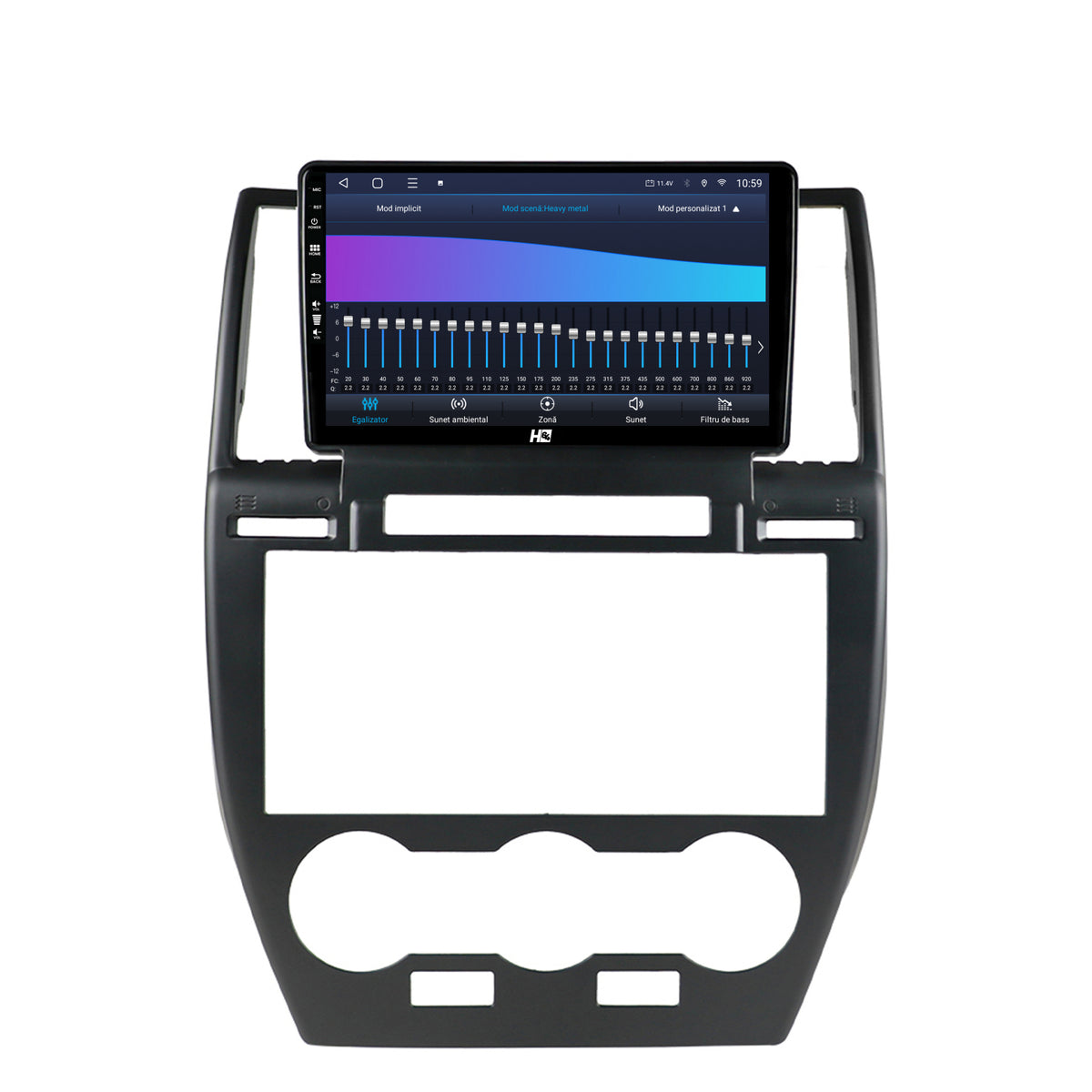 Navigatie HUB64 Land Rover Freelander 2 (2006-2012), 8GB RAM, Android, Octacore, Slot Sim 4G, DSP, GPS, Wi-FI, Carplay, Android Auto, USB, Bluetooth, Waze, Touchscreen, 9 Inch