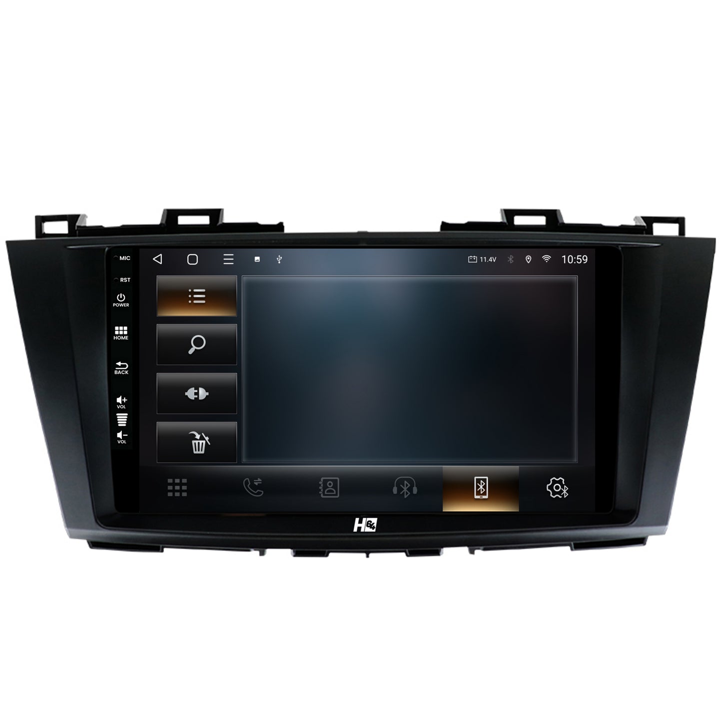 Navigatie HUB64 Mazda 5 (2010-2015), 2GB RAM, Android, GPS, Wi-FI, Carplay, Android Auto, USB, Bluetooth, Radio, Waze, Touchscreen, 9 inch