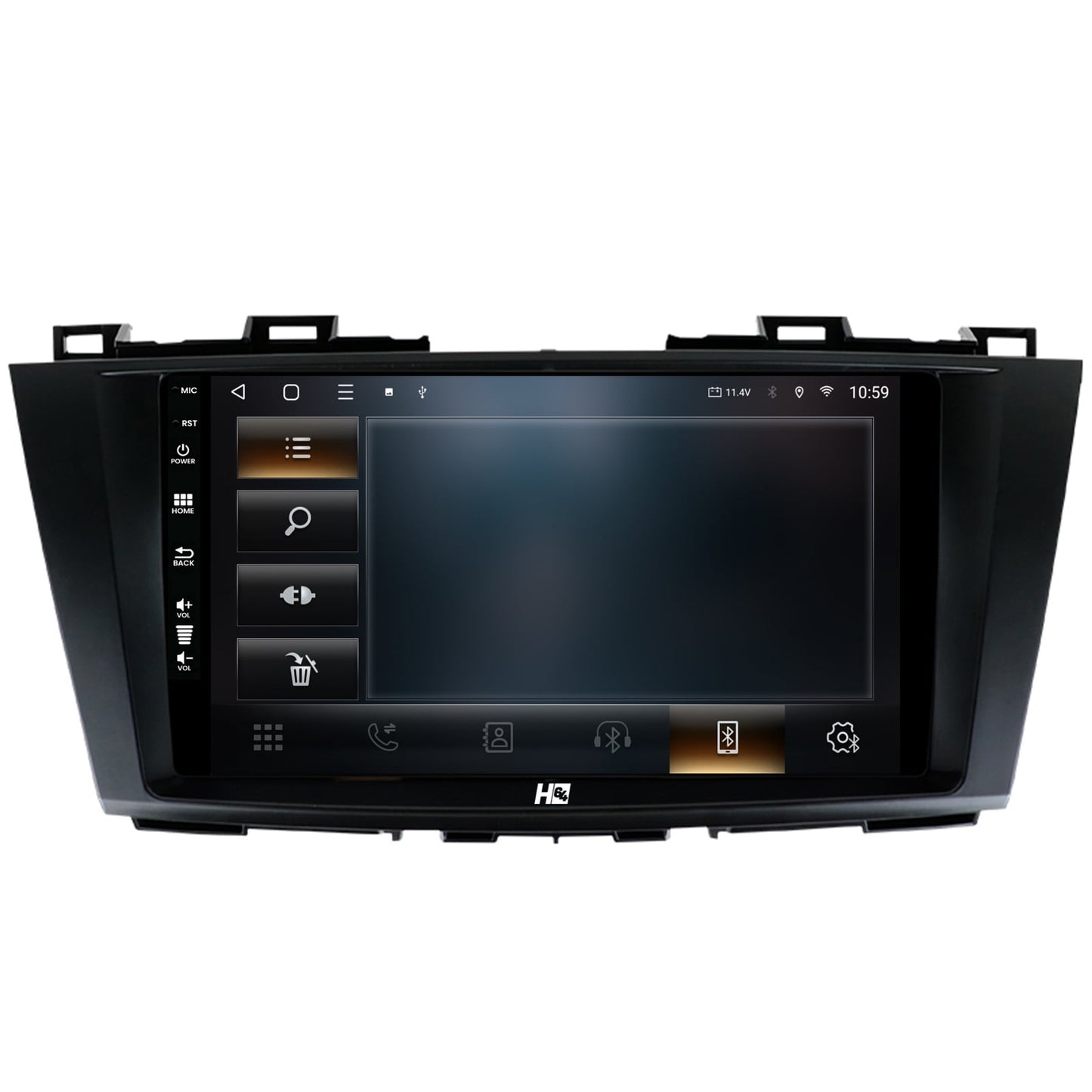 Navigatie HUB64 Mazda 5 (2010-2015), 4GB RAM, Android, Quadcore, DSP, GPS, Wi-FI, Carplay, Android Auto, USB, Bluetooth, Waze, Touchscreen, 9 inch