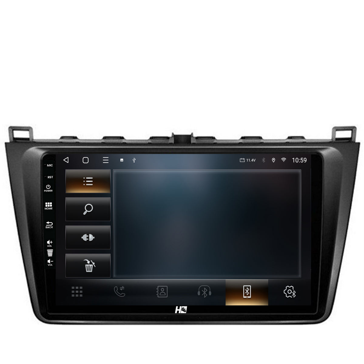 Navigatie HUB64 Mazda 6 (2008-2013), 4GB RAM, Android, Quadcore, DSP, GPS, Wi-FI, Carplay, Android Auto, USB, Bluetooth, Waze, Touchscreen, 9 inch