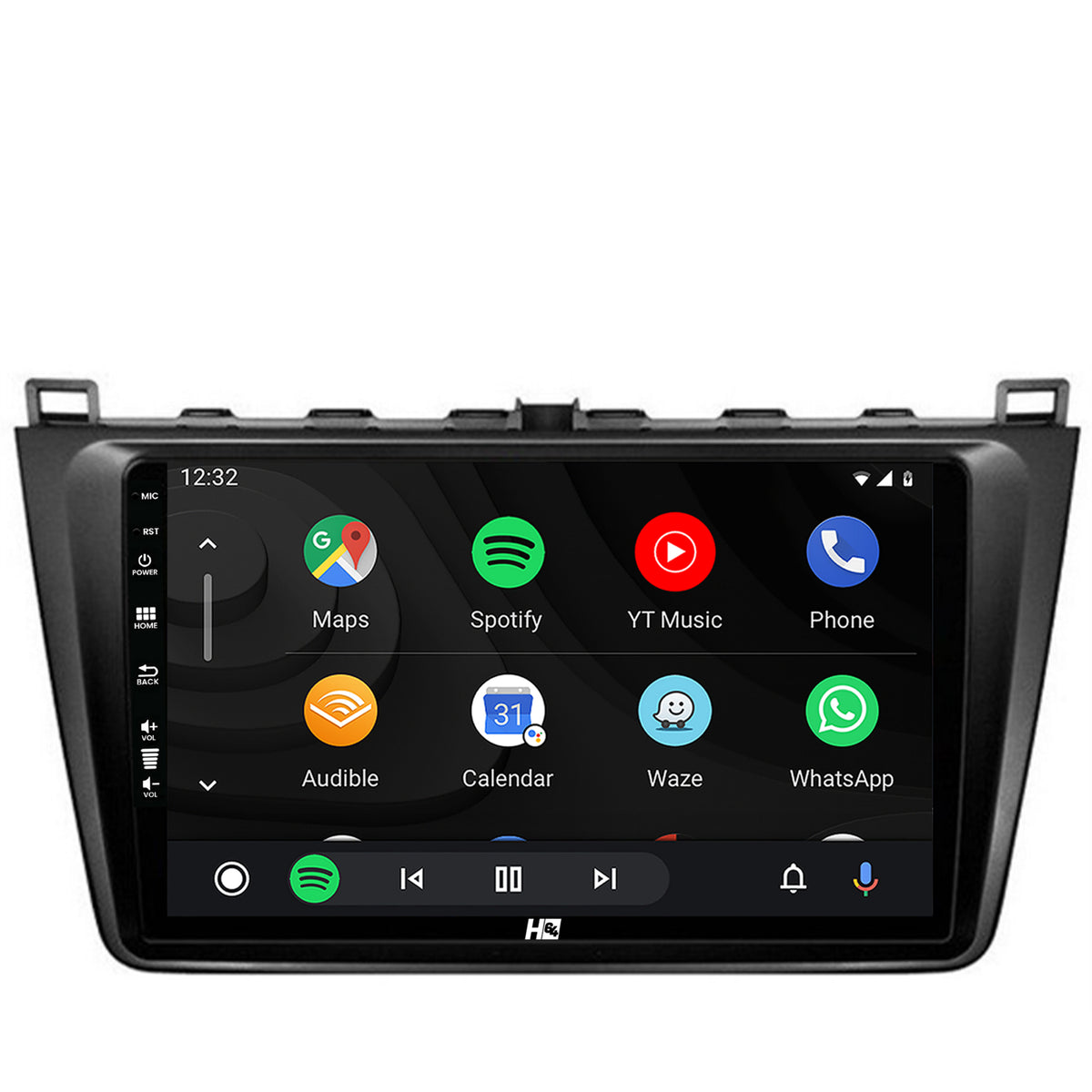 Navigatie HUB64 Mazda 6 (2008-2013), 4GB RAM, Android, Quadcore, DSP, GPS, Wi-FI, Carplay, Android Auto, USB, Bluetooth, Waze, Touchscreen, 9 inch