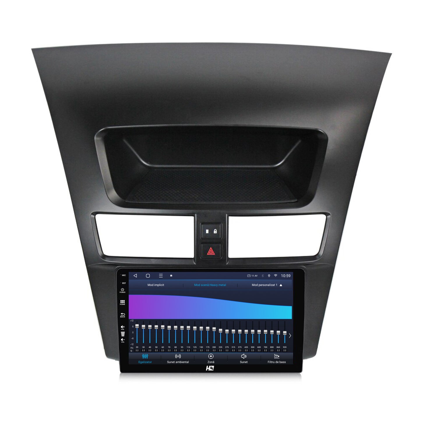 Navigatie HUB64 Mazda BT50 (2011-2020), 6GB RAM, Android, Octacore, Slot Sim 4G, DSP, GPS, Wi-FI, Carplay, Android Auto, USB, Bluetooth, Waze, Touchscreen, 9 Inch