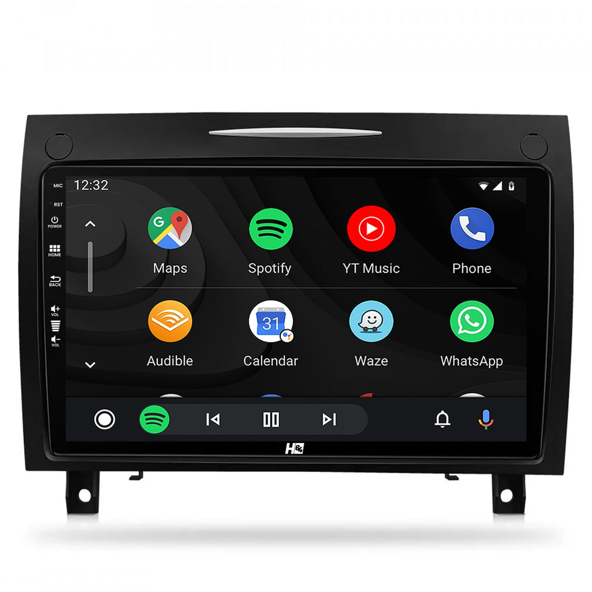 Navigatie HUB64 Mercedes Benz SLK (2006-2010), 4GB RAM, Android, Octacore, Slot Sim 4G, DSP, GPS, Wi-FI, Carplay, Android Auto, USB, Bluetooth, Waze, Touchscreen, 9 inch