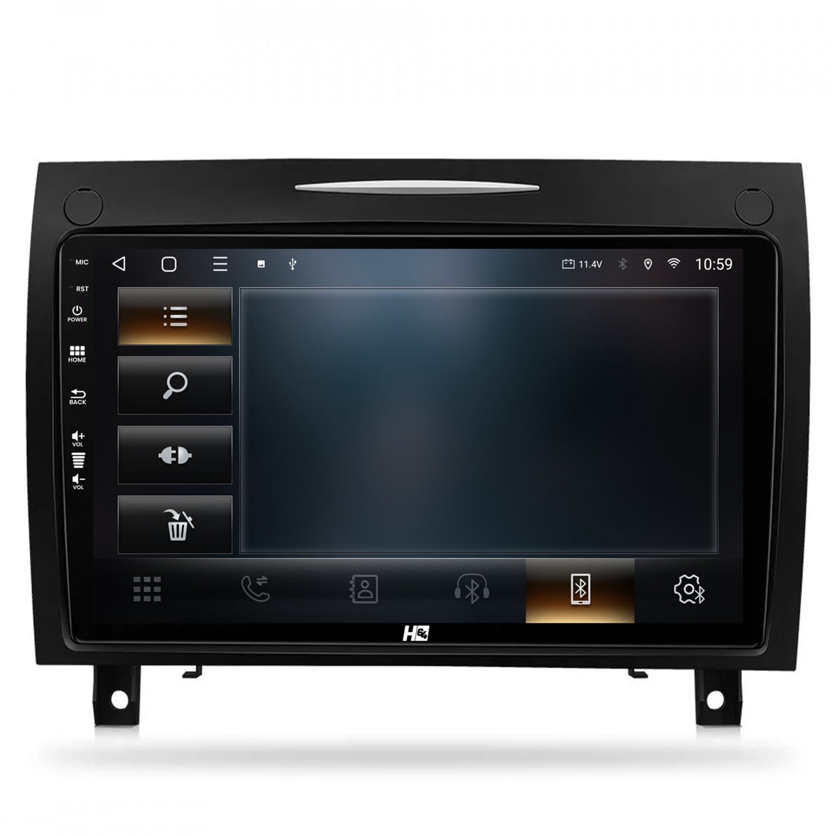 Navigatie HUB64 Mercedes Benz SLK (2006-2010), 6GB RAM, Android, Octacore, Slot Sim 4G, DSP, GPS, Wi-FI, Carplay, Android Auto, USB, Bluetooth, Waze, Touchscreen, 9 Inch