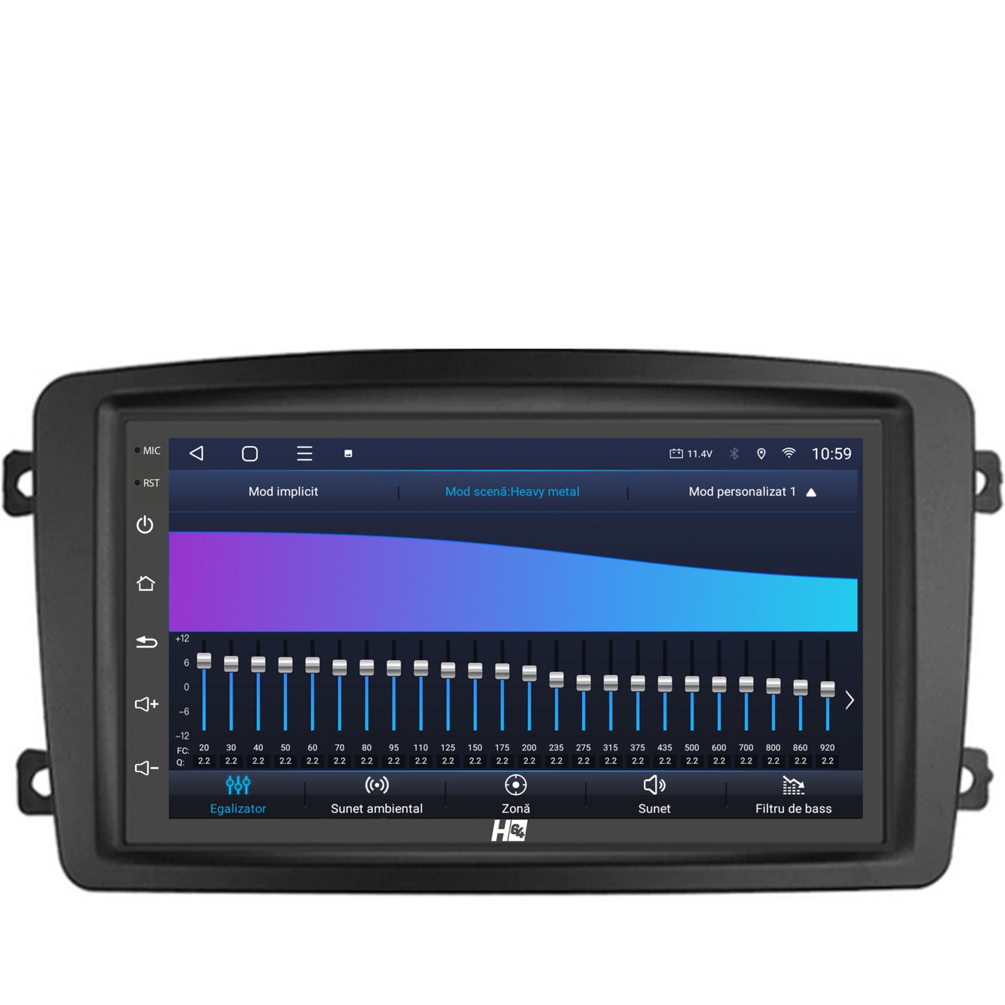 Navigatie HUB64 Mercedes Benz C-Class W203 / Vito / Viano / CLK, Android, octacore / 4GB RAM + 64GB ROM, 7 Inch