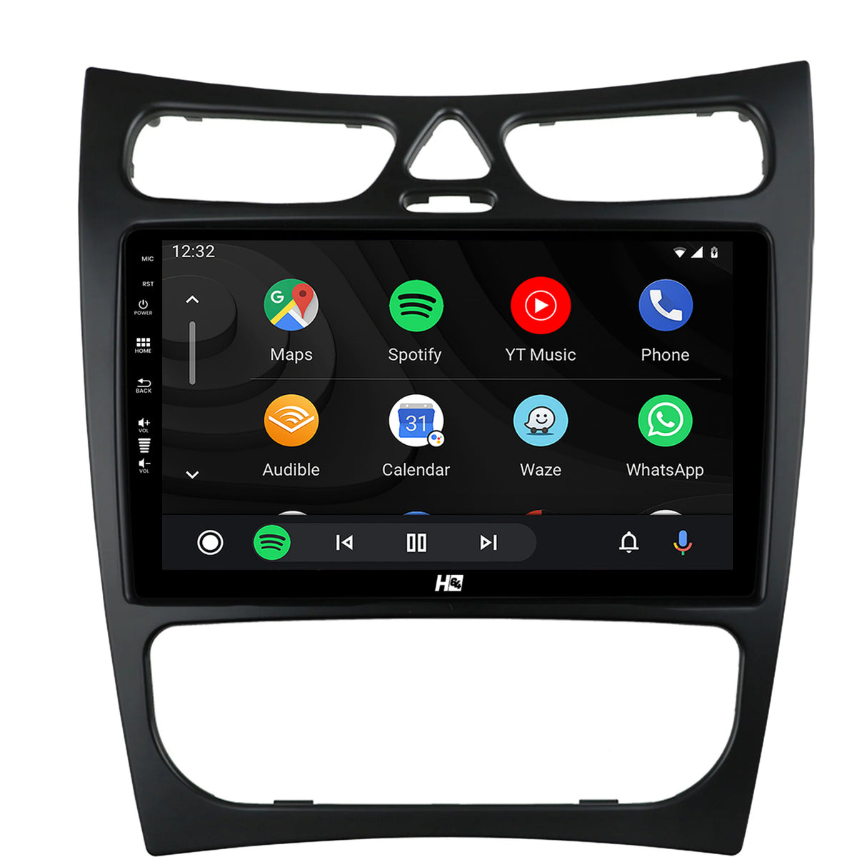 Navigatie HUB64 Mercedes Benz CLK W209 (2000-2005), 4GB RAM, Android, Octacore, Slot Sim 4G, DSP, GPS, Wi-FI, Carplay, Android Auto, USB, Bluetooth, Waze, Touchscreen, 9 inch